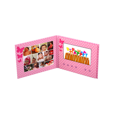 ৭ ইঞ্চি এলসিডি মিডিয়া প্লেয়ার ব্র্যান্ড ভিডিও ব্রোশার, ব্যবসা বিপণন বিজ্ঞাপন এর জন্য আমন্ত্রণ কার্ড